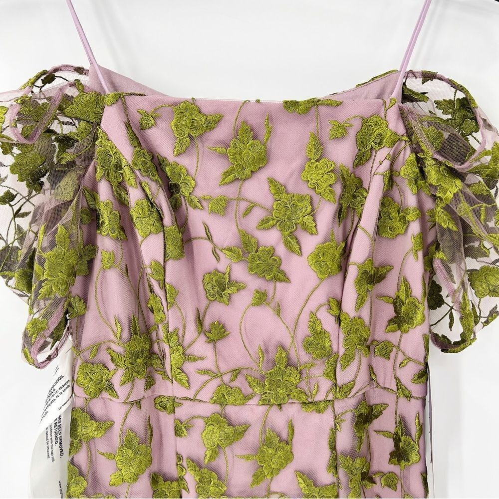 JS Collections Embroidered Gown - Picture 6 of 9